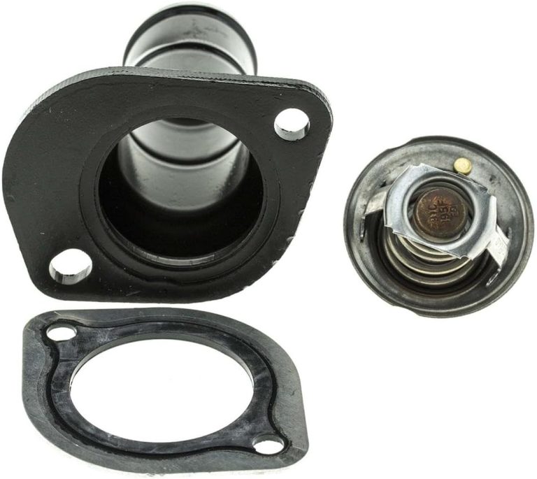 Thermostat Kit-195 Degrees w/Gasket Engine Coolant Thermostat Housing Assembly Fits Dodge Grand Caravan 01–06 Caravan 01–06 Chrysler Town & Country 01–06 Pacifica 04–07 Voyager 01–03